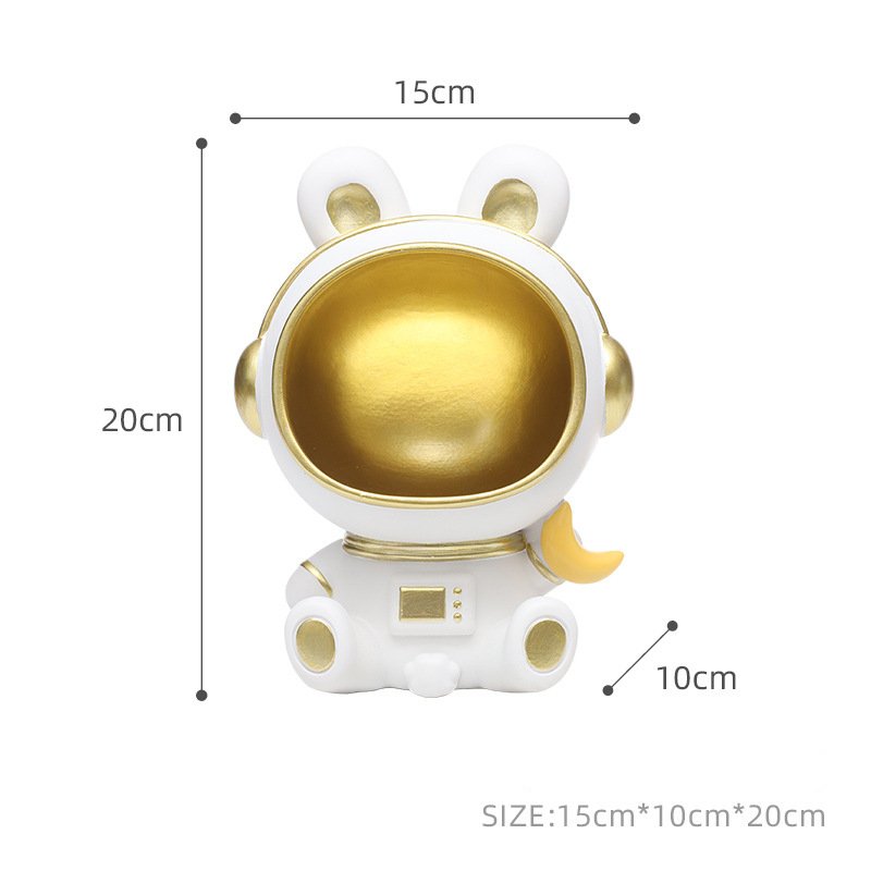 TƯỢNG MÈO PHI HÀNH GIA TREO ĐỒ SPACEMAN GIỮ ĐỒ TRANG TRÍ NHÀ CỬA