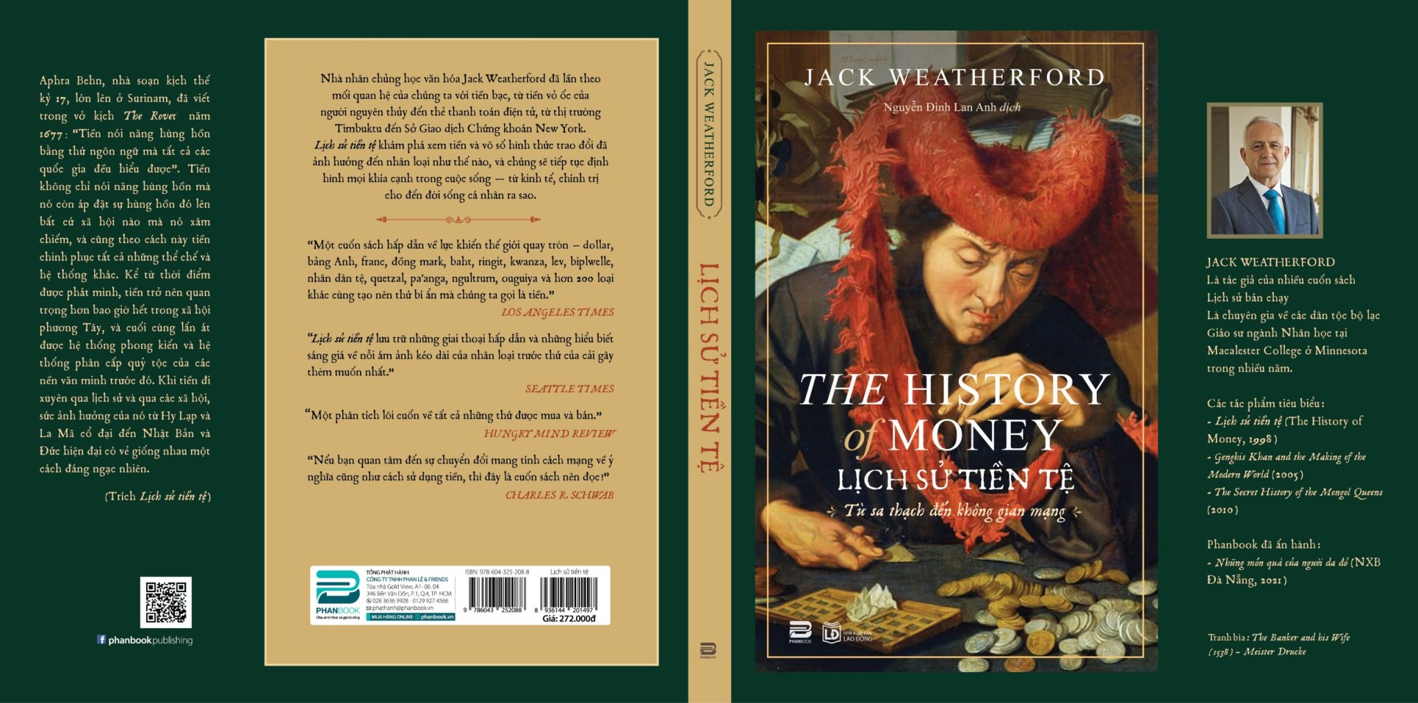 LỊCH SỬ TIỀN TỆ (The History Of Money) - Jack Weatherford - Nguyễn Đình Lan Anh dịch - (bìa mềm)