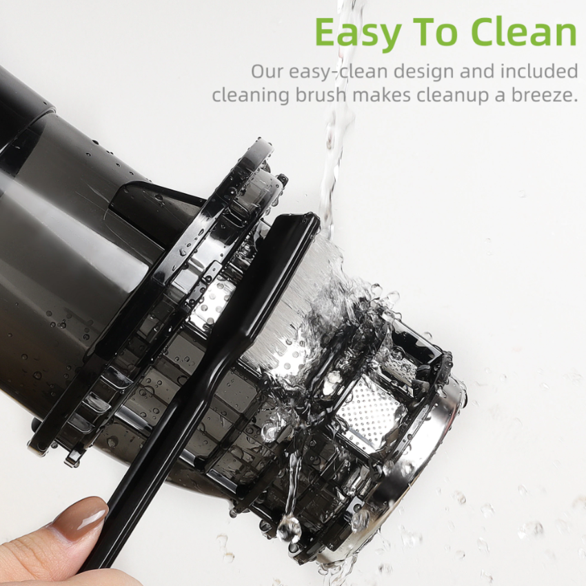 Máy ép trái cây tốc độ chậm Biolomix SJ-017,  chất liệu vỏ nhựa Tritan an toàn, dễ vệ sinh- Hàng chính hãng