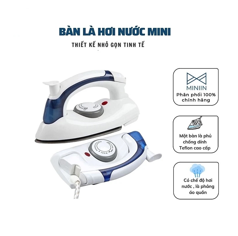 Bàn ủi hơi nước du lịch mini gấp gọn