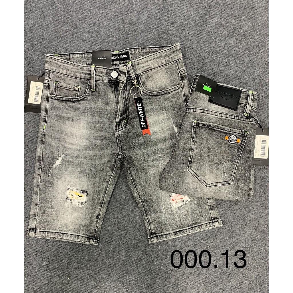 Quần Short Nam Chất Jean Co Giãn, Quần Đùi Nam thời trang cao cấp MSS104