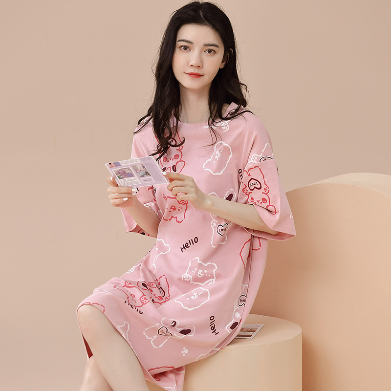 Váy mặc nhà cotton 8816