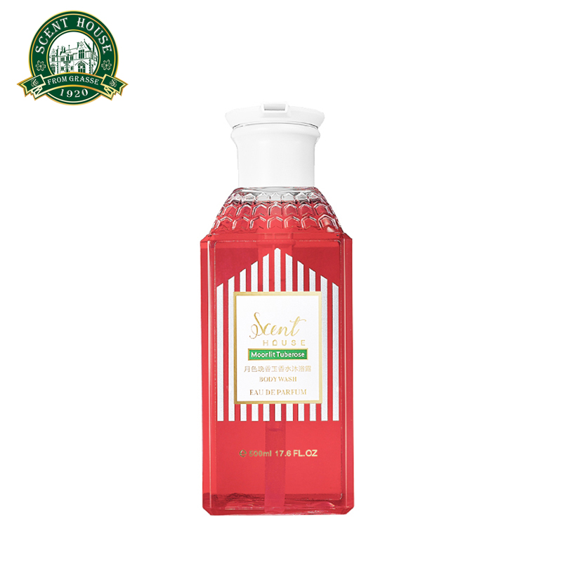 Sữ Tắm Dạng Gel Hương Thơm Lâu Dài Dưỡng Ẩm Làm Sạch Sâu Unisex SCENTHOUSE Moonlight Tuberose Perfume Shower