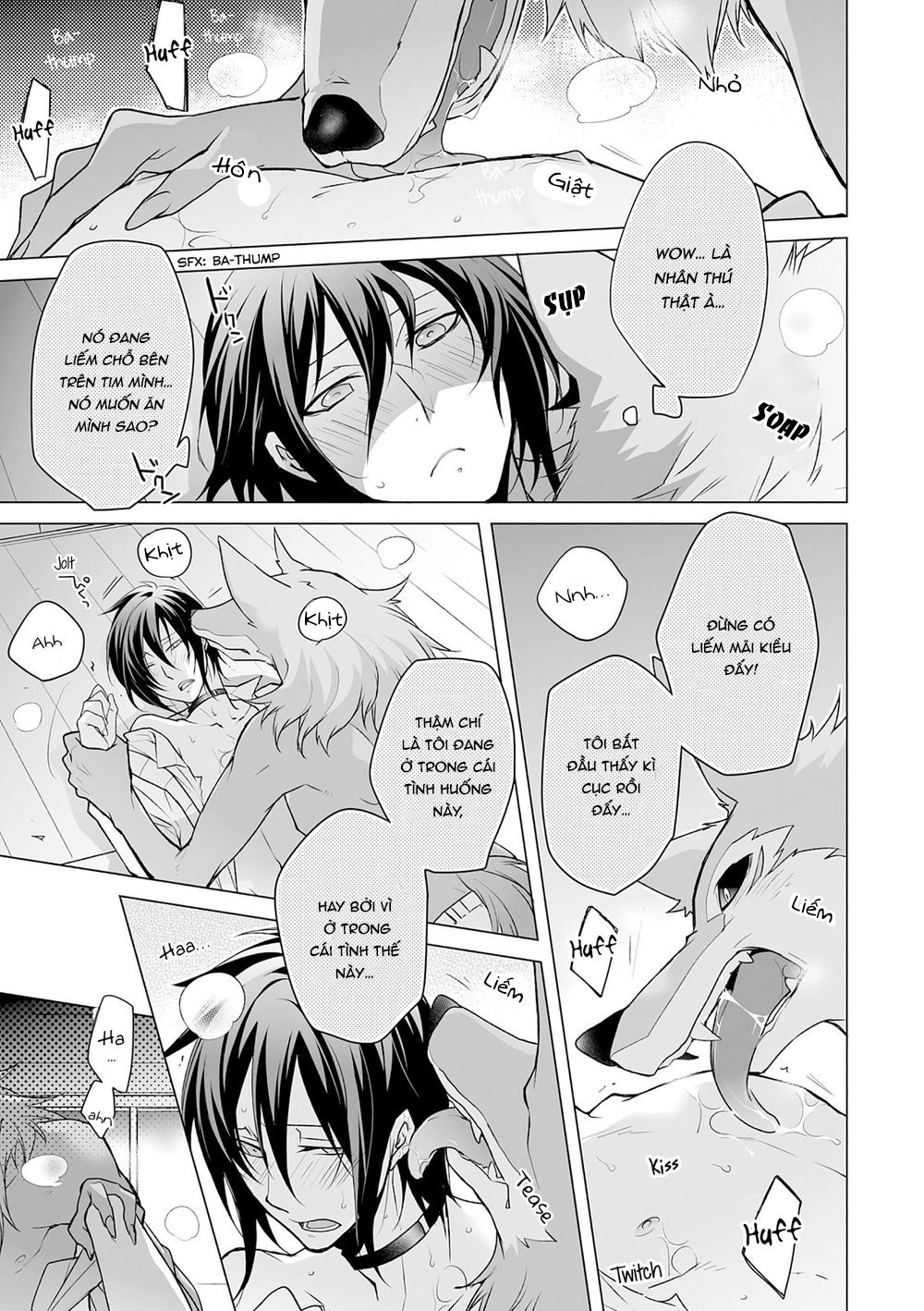 anh chàng người sói và tiểu thuyết gia lập dị chapter 1.1 11