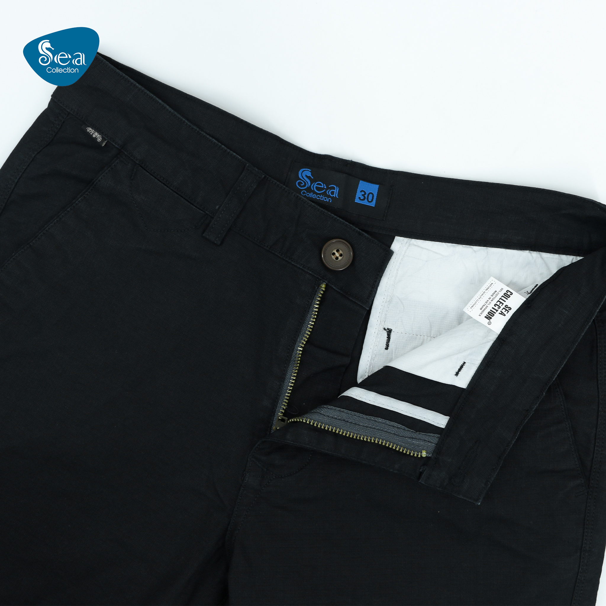 Quần short kaki bố nam Sea Collection 5260