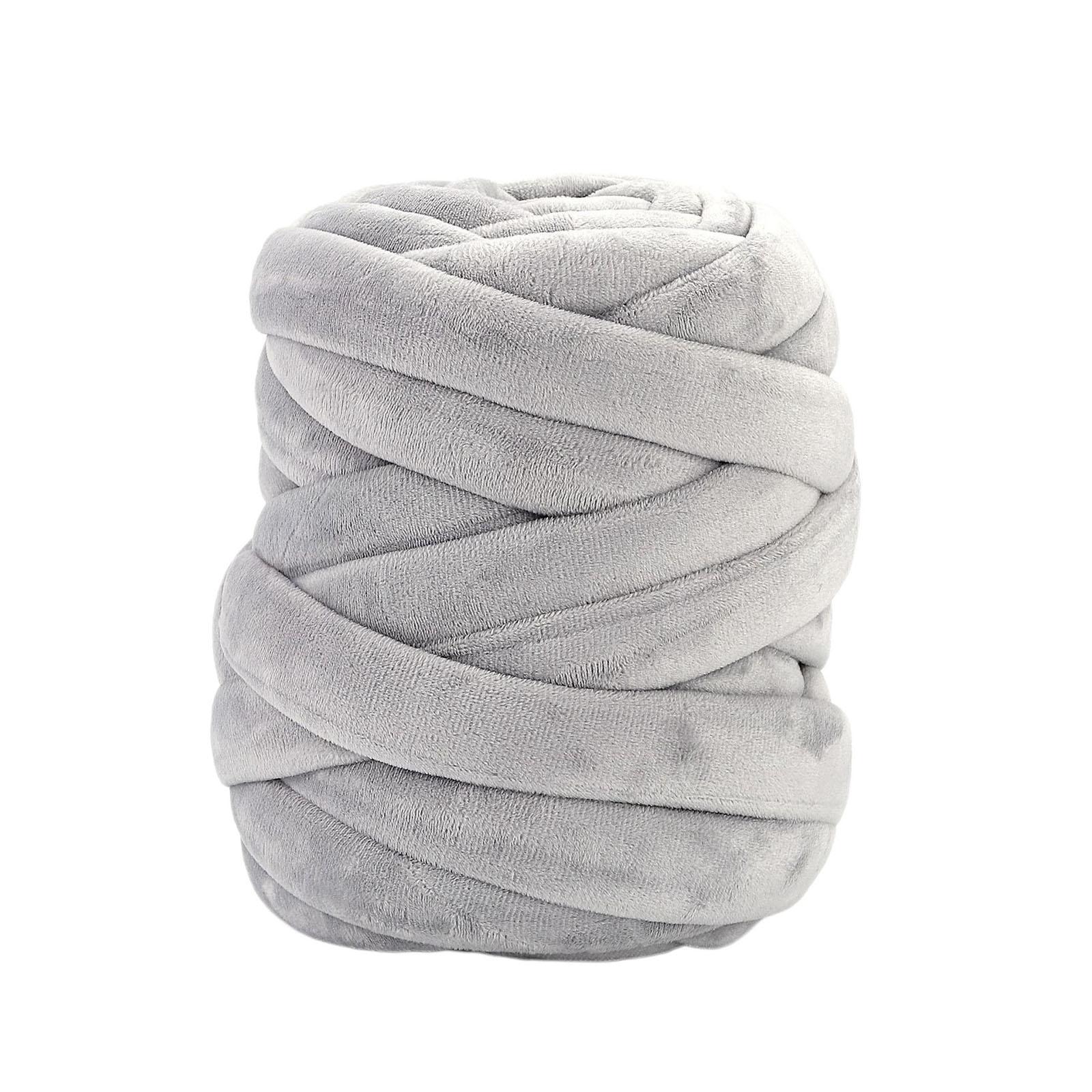 0.55lbs Chunky Yarn Giant Yarn for Blanket Mat Crochet DIY Throw Pillow
