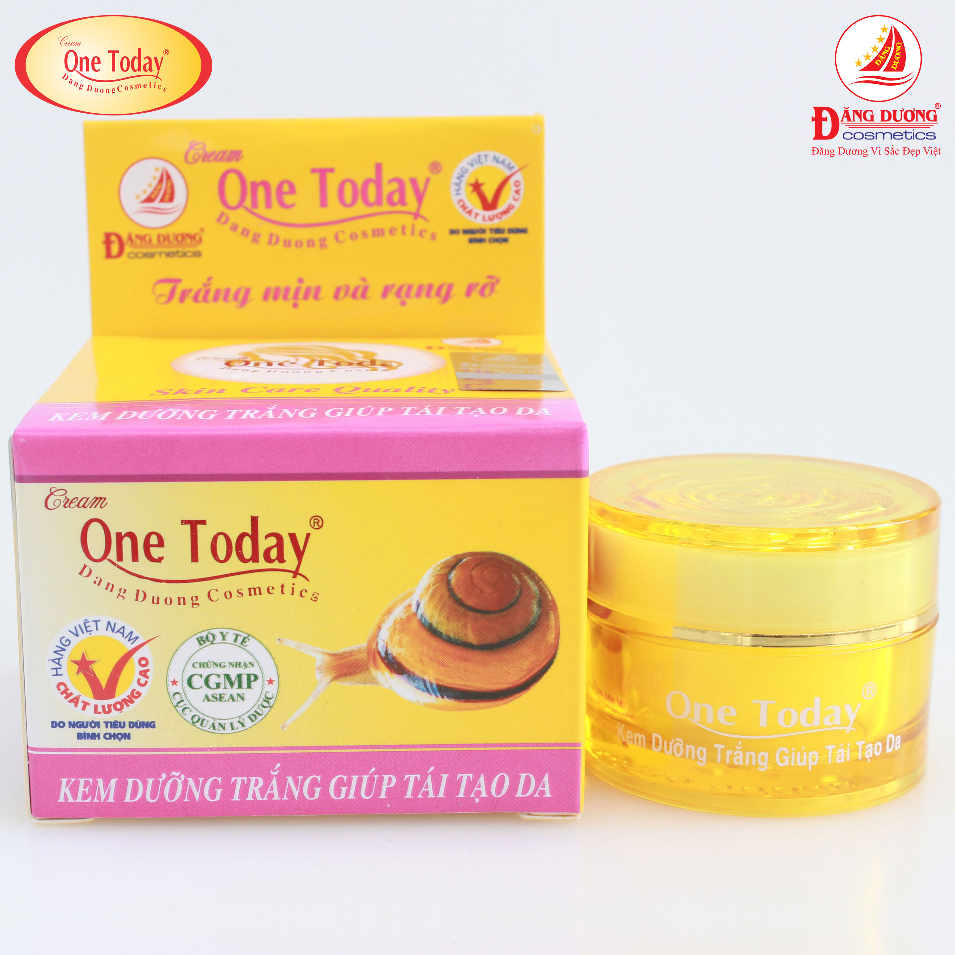 ONE TODAY - KEM DƯỠNG TRẮNG GIÚP TÁI TẠO DA - 9g