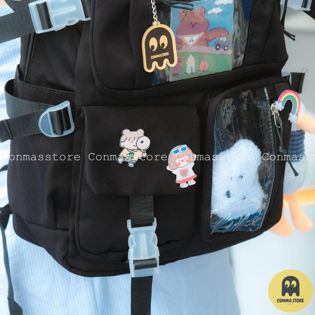 Balo đen túi trong dài hot 2021 HÀNG CÓ SẴN