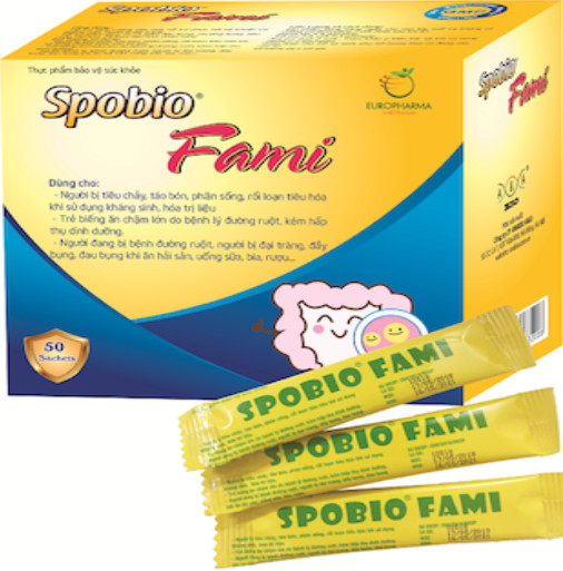 Combo 3 hộp Spobio Fami  Men vi sinh dạng bào tử dùng cho người bị bệnh đường ruột đại tràng