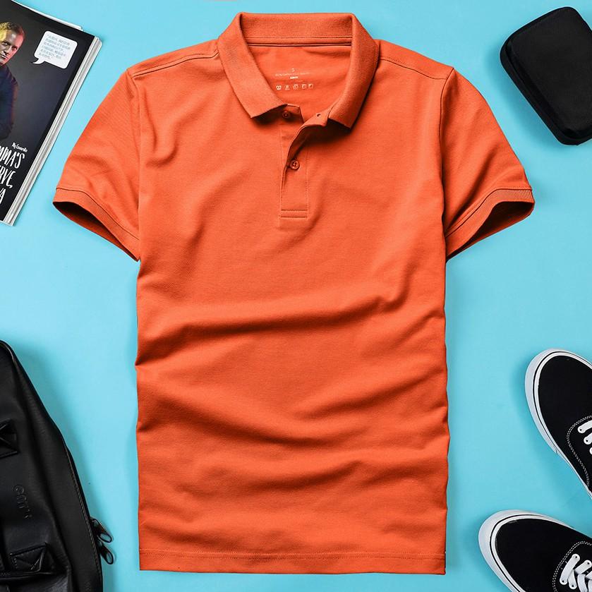 - Áo thun nam POLO trơn vải cá sấu cotton cao cấp ngắn tay cực sang trọng lịch lãm