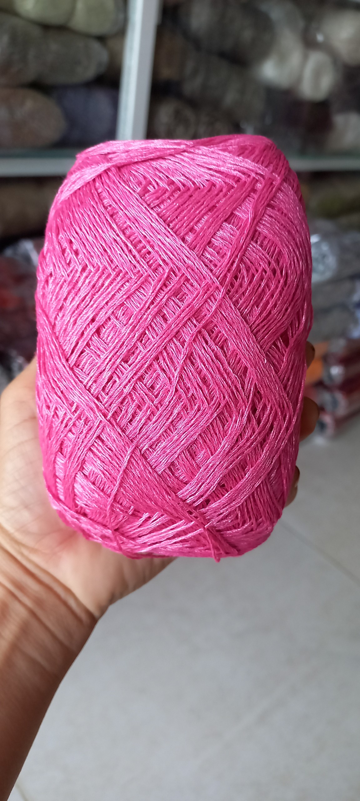 Sợi len xà cừ dùng trong đan móc màu số 22