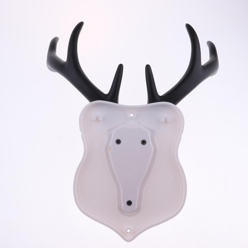 Animal Deer Head Hook Hanger Rack Wall Mount Home Decoration