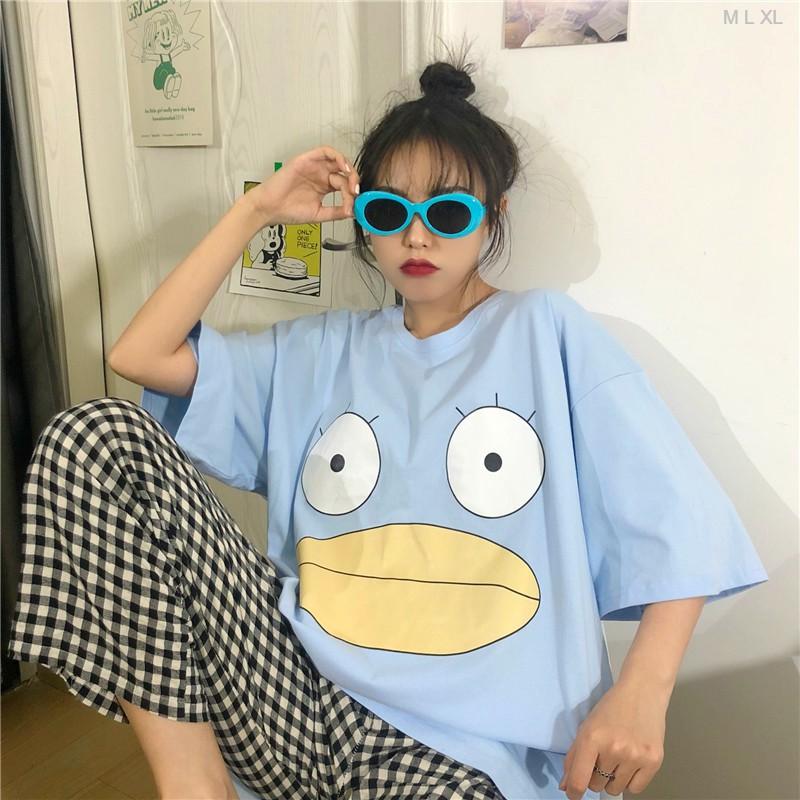Áo Thun Tay Lỡ Form Rộng MẮT MÔI VỊT Unisex