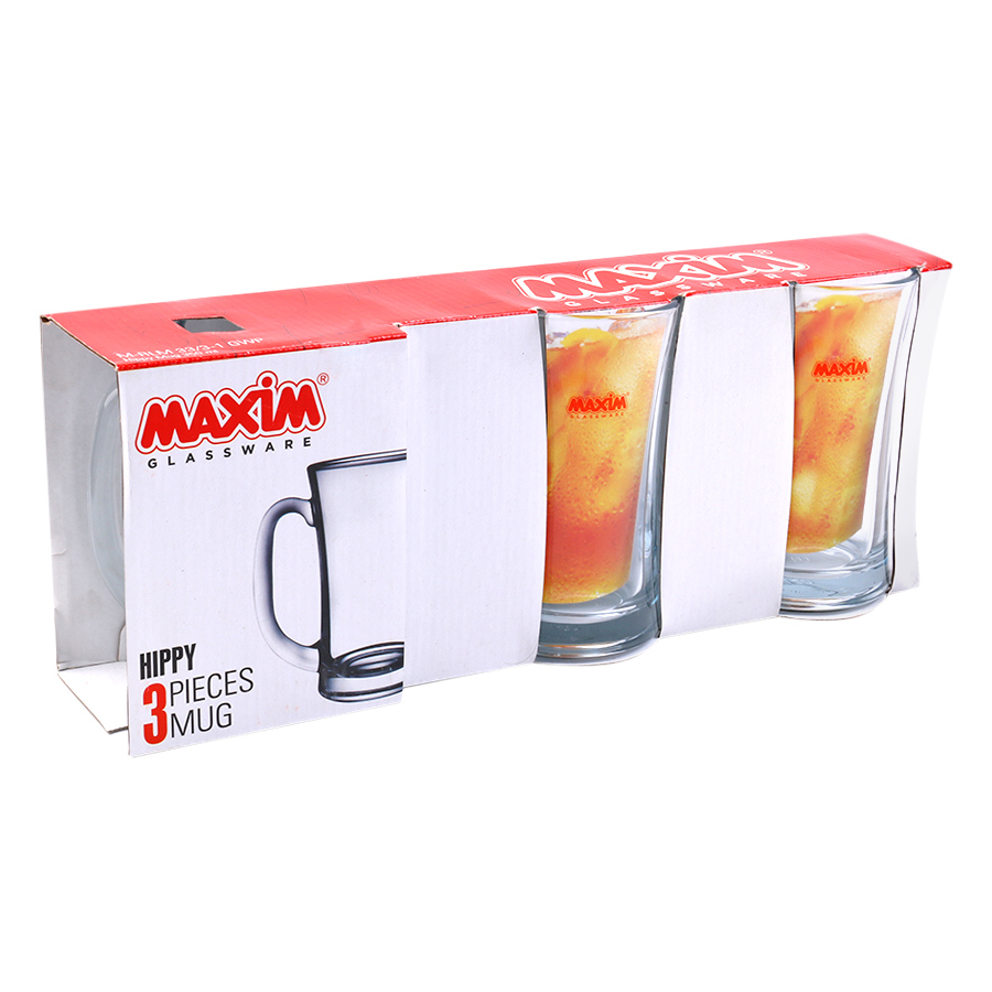 Bộ 3 Ly Thủy Tinh Maxim M- RLM33/3-1GWP