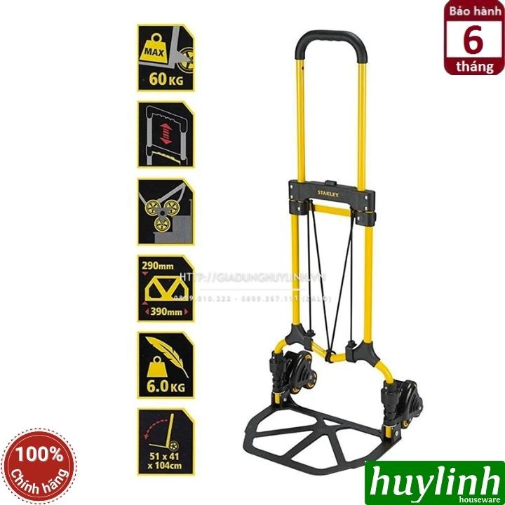 Xe kéo đẩy hàng leo cầu thang Stanley SXWTD-FT584 - Tải trọng 30/60kg