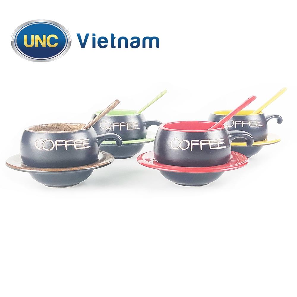 Bộ Phin Cà Phê Sứ UNC Việt Nam - Sử dụng chân đốt giữ nhiệt, nhiều màu sắc, đủ món, pha cafe sẽ ngon hơn