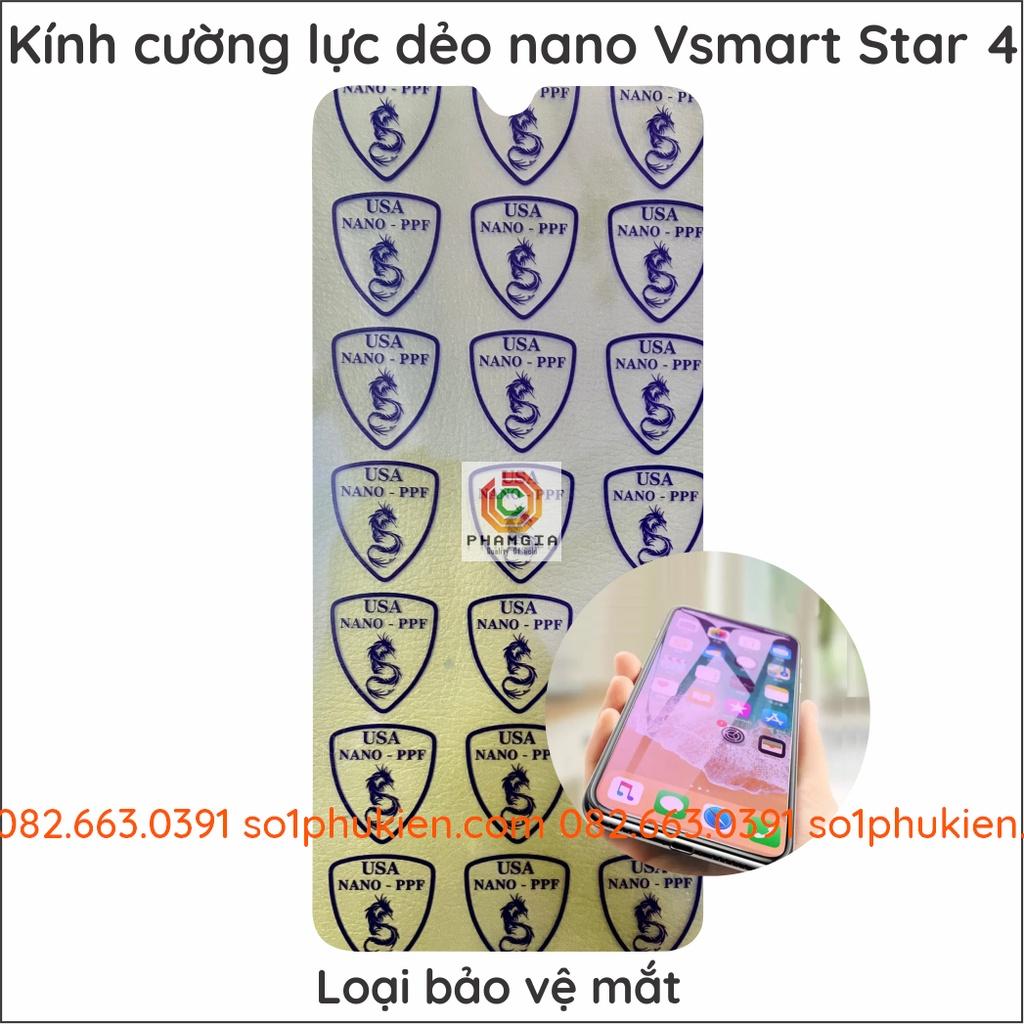Dán cường lực dẻo nano dành cho Vsmart Star 4 siêu bền