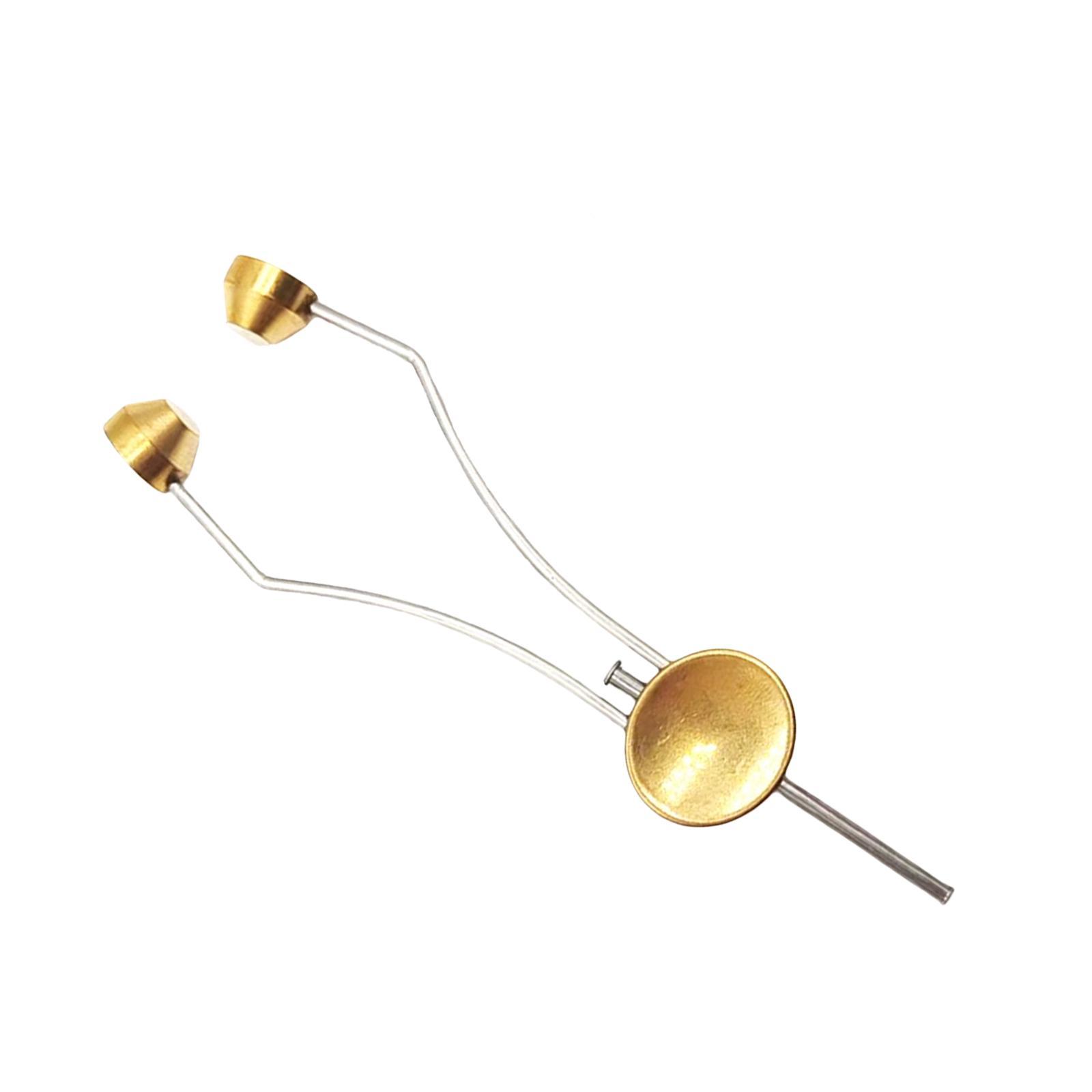 Fly Tying Bobbin Brass Foldable Trash Can Bobbin Holder Tying Tools for Fishing