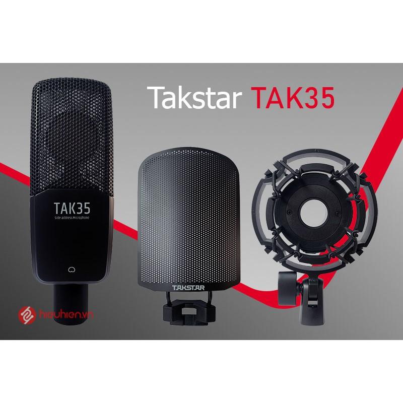 Micro TAKSTAR TAK35 Thu Âm Livestream Hát Karaoke Cao Cấp chuyên nghiệp -  HÀNG CHÍNH HÃNG