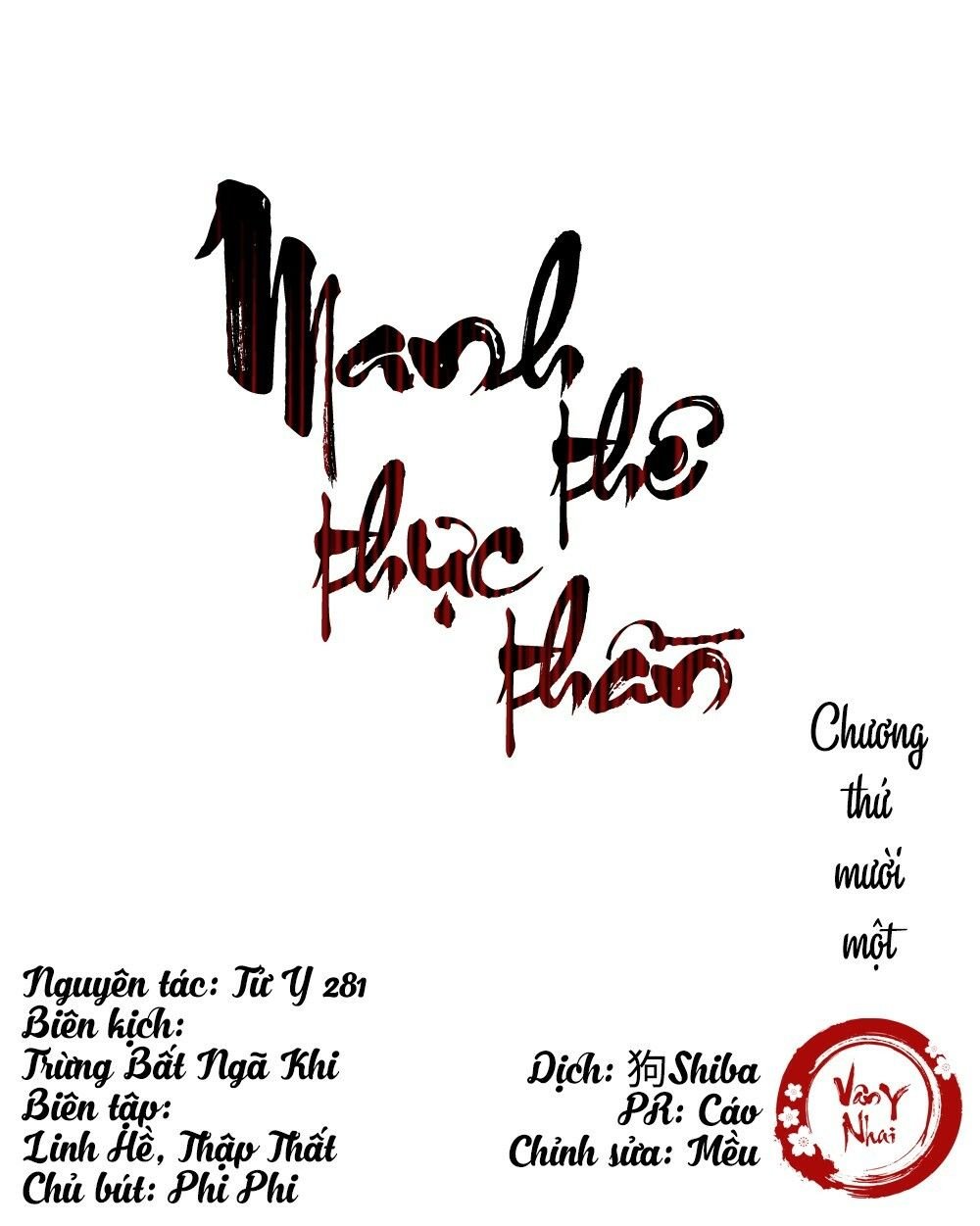 manh thê thực thần chapter 11 1