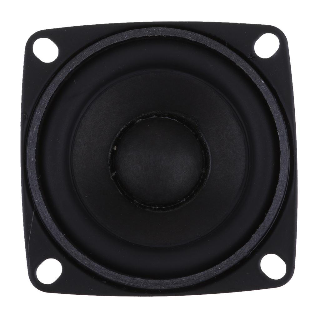 Professional 52mm 4Ohm 5W Full Range Audio Speaker Hi-Fi Stereo Sound Black