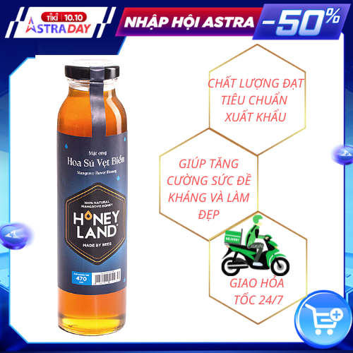 Mật ong Hoa Sú Vẹt Biển 470g