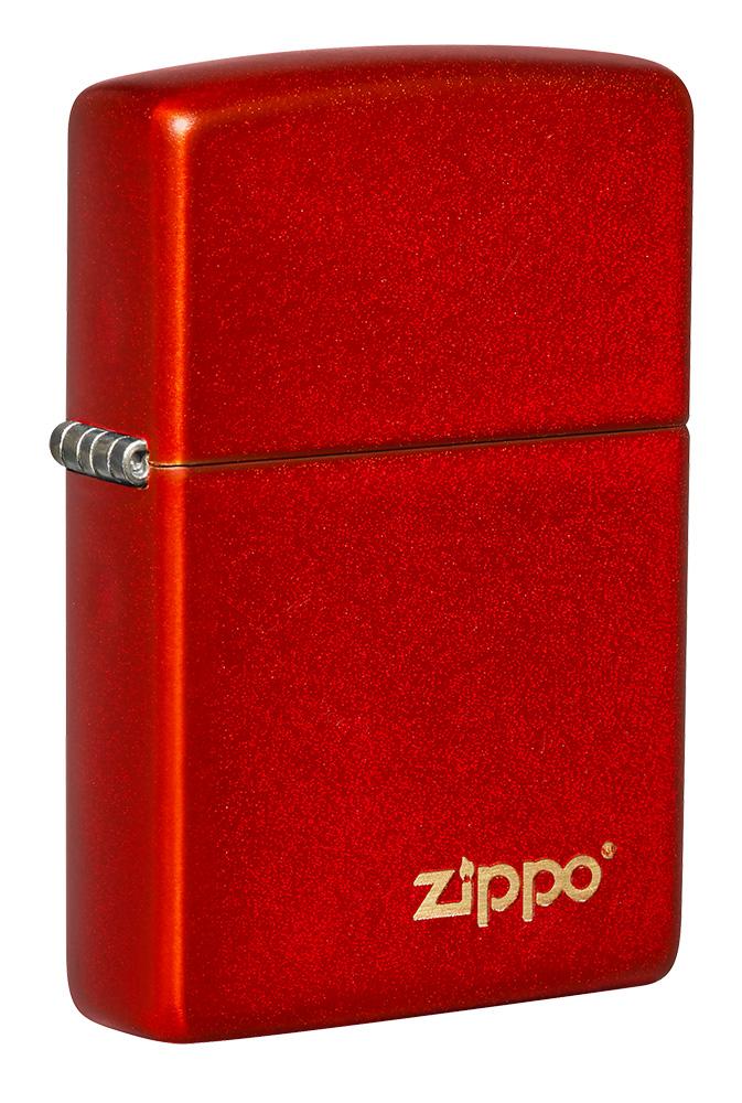 Bật Lửa Zippo 49475ZL – Zippo Metallic Red Zippo Logo