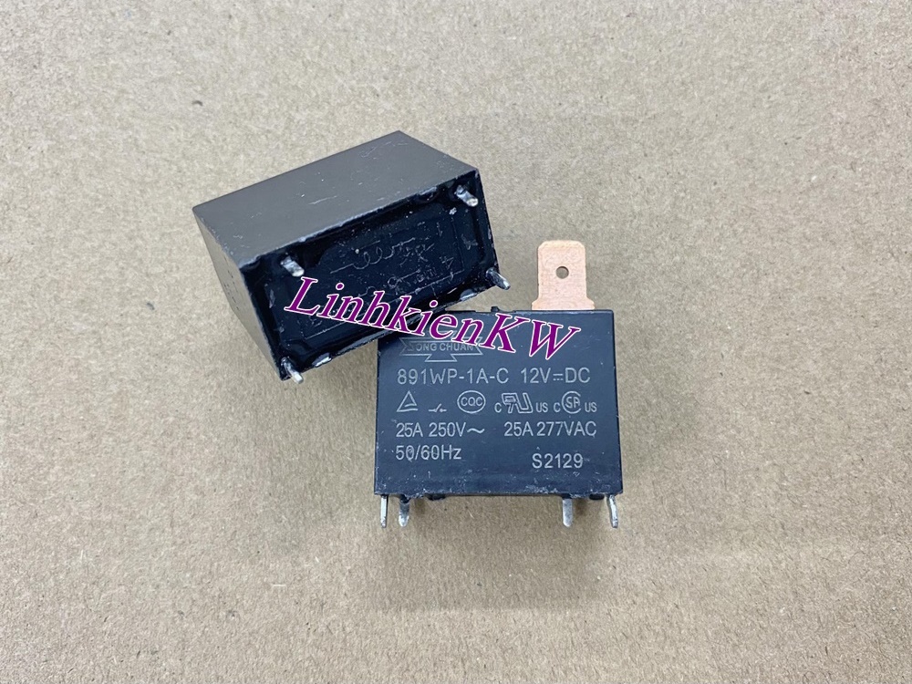 Relay 891wp-1a-c cấp lốc điều hòa 25A bóc máy