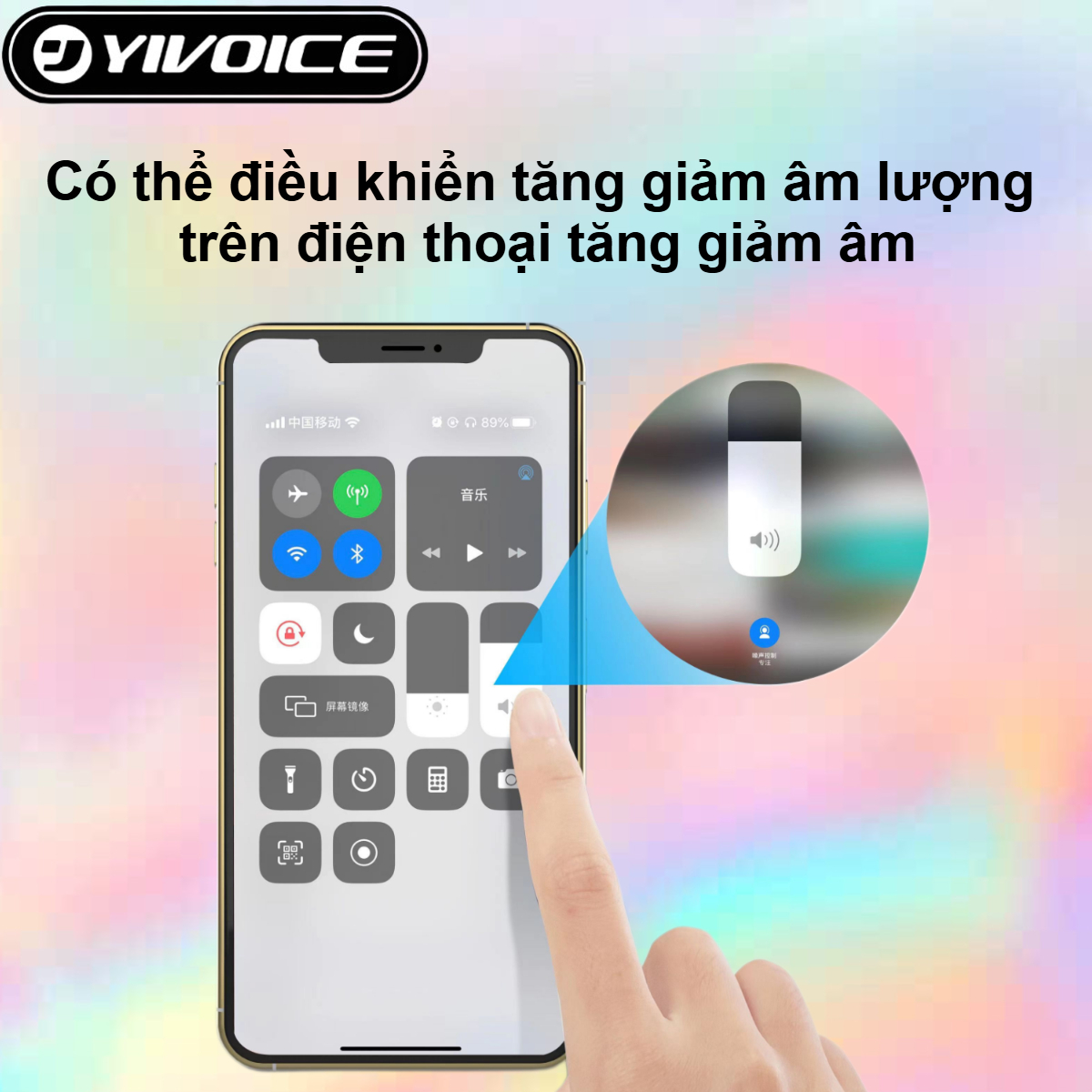 Tai nghe Bluetooth chống ồn Yivoice 08 Max (Hàng chính hãng)