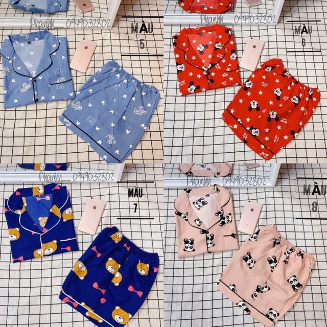 Bộ mặc nhà Pijama kate thái loại 1