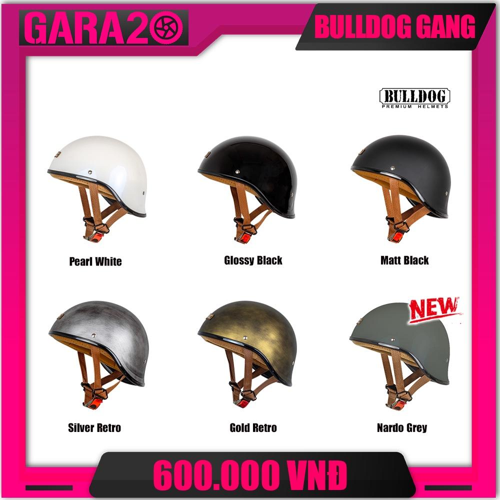 MŨ BẢO HIỂM NỬA ĐẦU BULLDOG GANG - GARA20