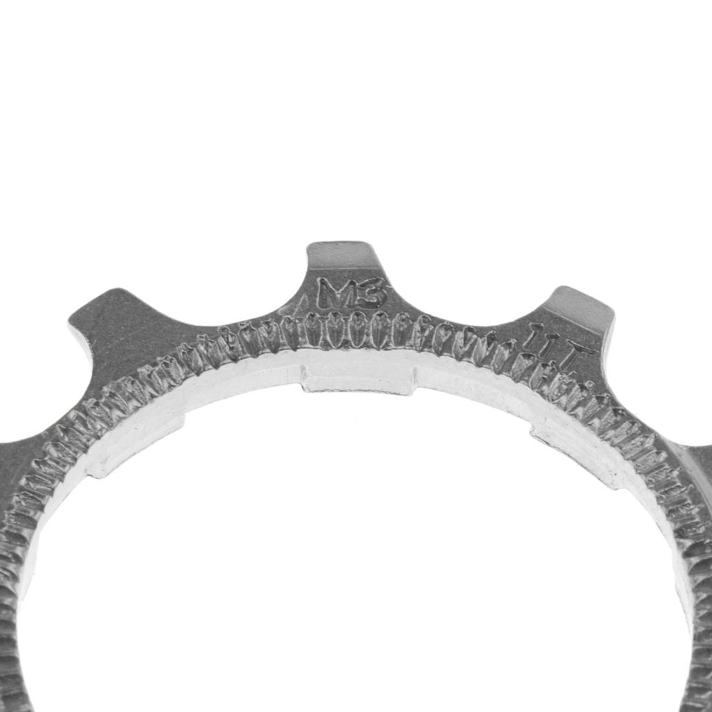 4Pcs 11  Mountain Bike Freewheel  Sprocket Repair Part 11T + 13T