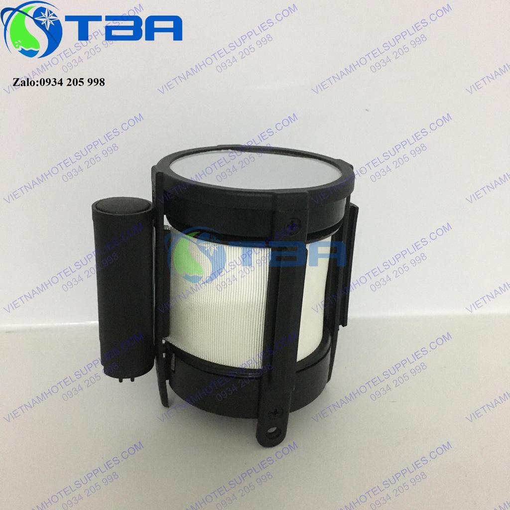 Đầu dây căng 5m màu trắng thay thế cho cột trụ chắn nhập khẩu cao cấp
