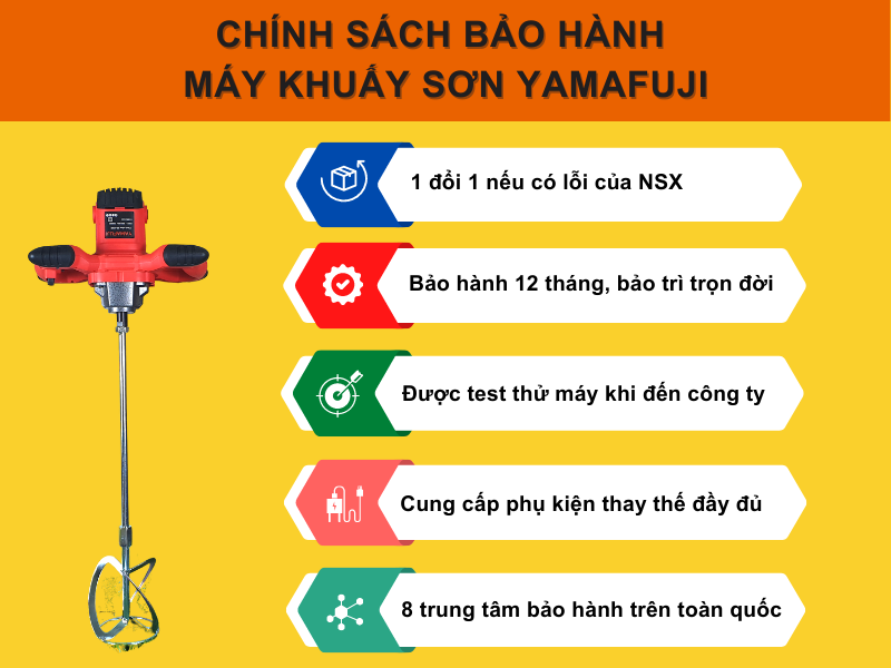 Máy khuấy sơn Yamafuji KS-2000