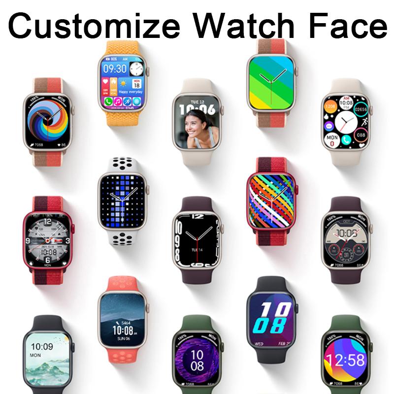 New Smart Watch Series 8 IWO HD Màn hình thể thao theo dõi thể dục nhịp tim Bluetooth Call Men Women smartwatch cho Apple