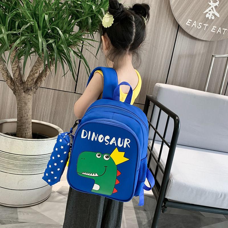 Trẻ Em Học Túi Cho Bé Trai Bé Gái Hoạt Hình Ba Lô Khủng Long Dễ Thương Mẫu Giáo Ba Lô Chống Mất Tập Đi Cho Bé Nhỏ Schoolbag
