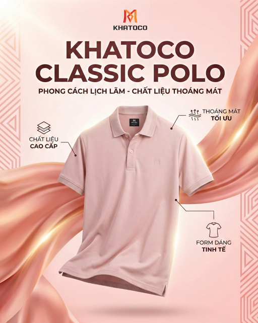 Áo thun tay ngắn Khatoco (L-3XL)