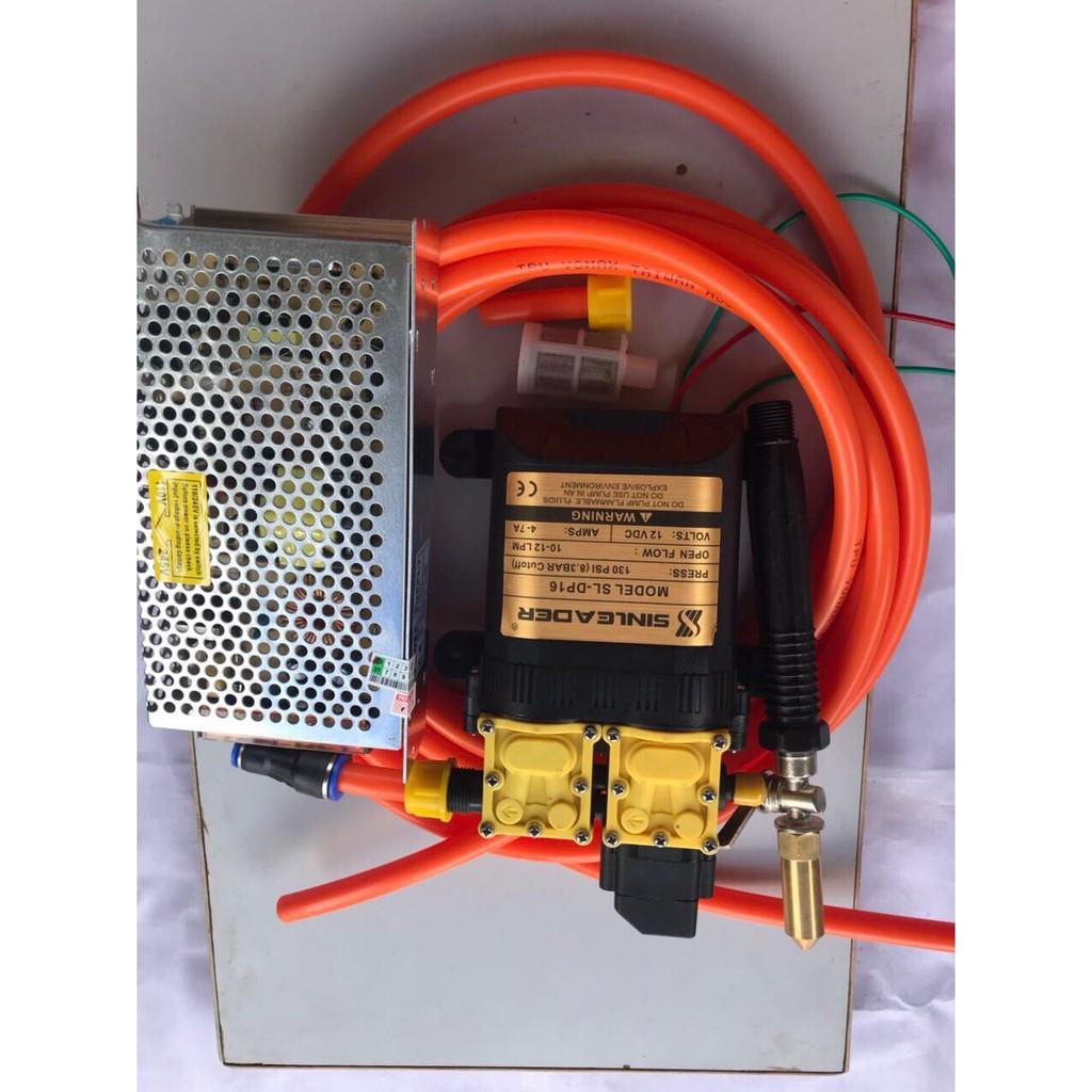 BỘ XỊT RỬA XE BƠM ĐÔI
