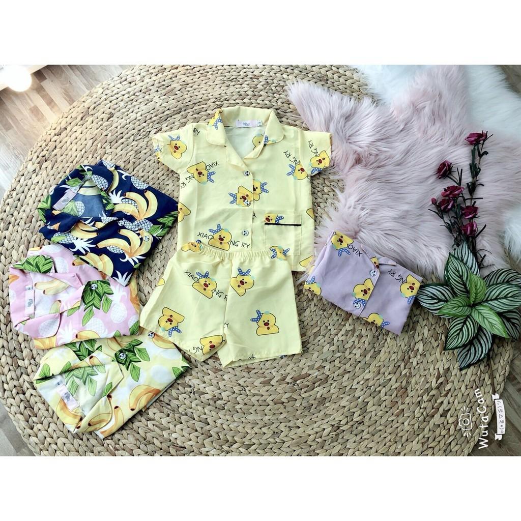 BỘ NGỦ PIJAMA TAY NGẮN QUẦN NGẮN ✪