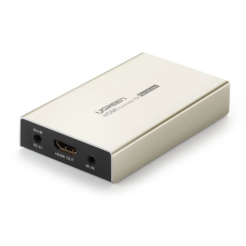 Bộ nhận tín hiệu HDMI 120M qua cáp mạng RJ45 Cat5e/Cat6 Ugreen 30945MM116 Hàng chính hãng