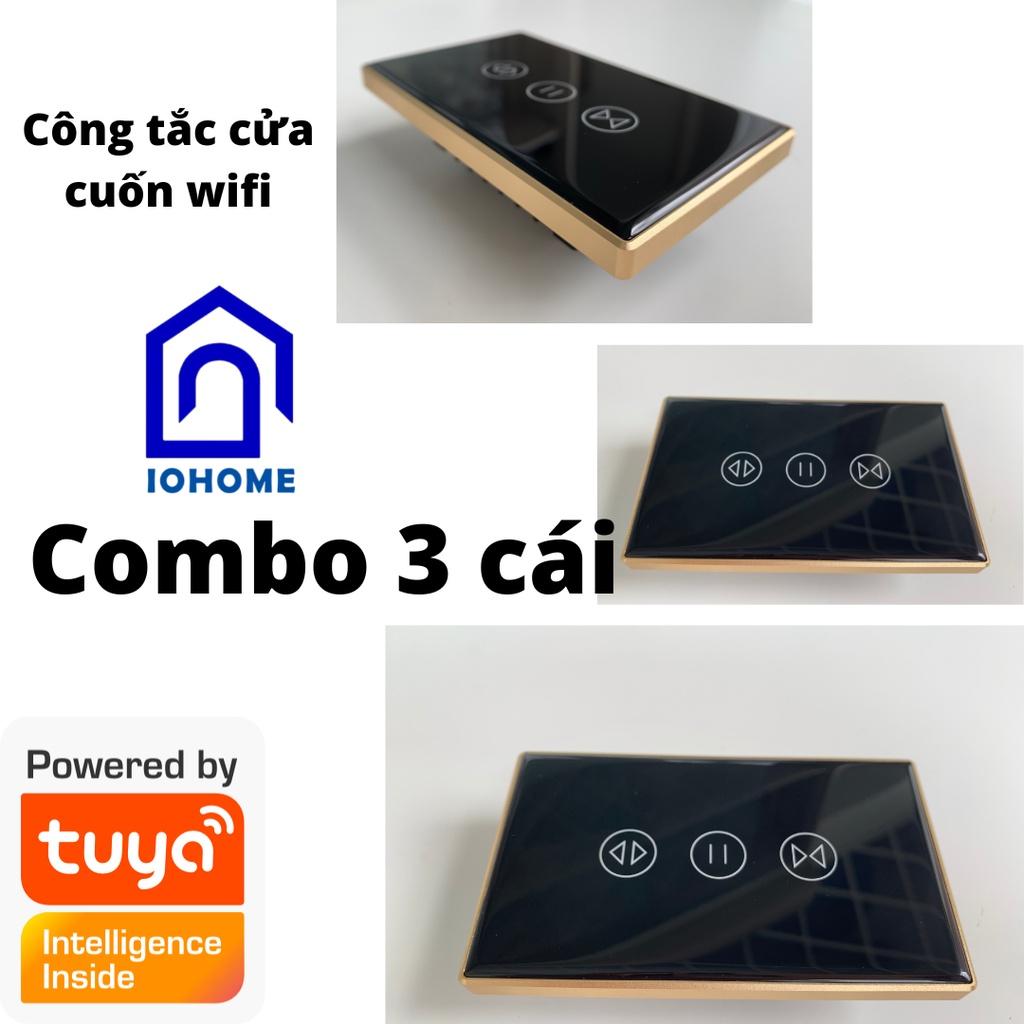 Công tắc điều khiển cửa cuốn thông minh cao cấp Tuya kết nối wifi &amp; Bluetooth và hệ Zigbee (Mẫu mới 2022 full chức năng)