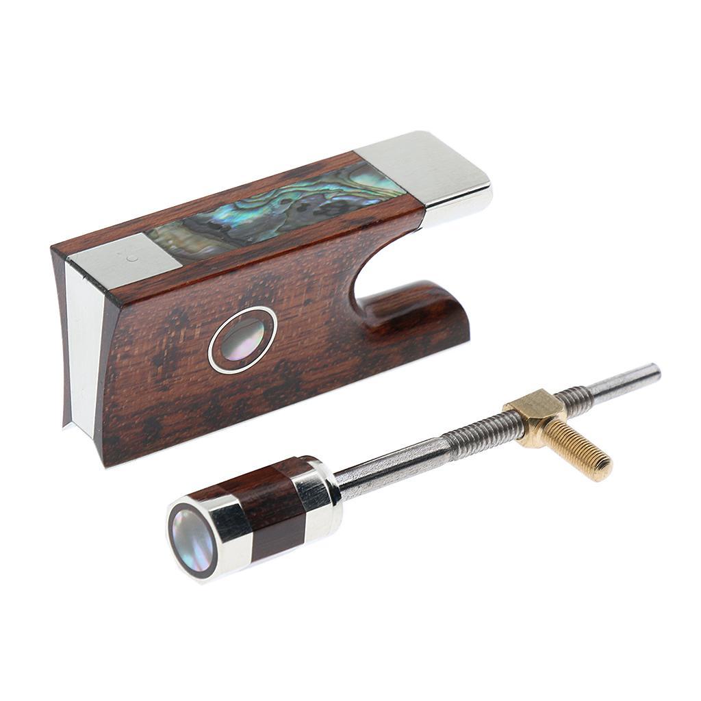 Violin Bow Frog with Screw for 4/4 3/4 Size Violins