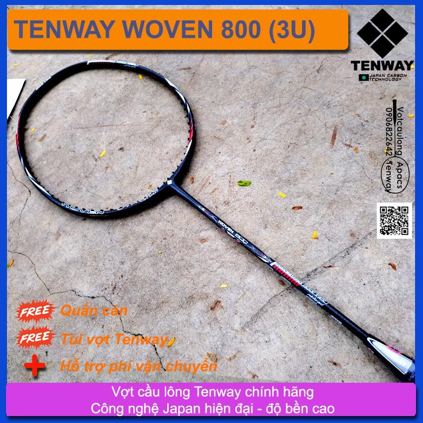 Vợt cầu lông Tenway Woven 800  | Vợt cân bằng, đập cầu mạnh mẽ chắc tay, kiểm soát cầu tốt