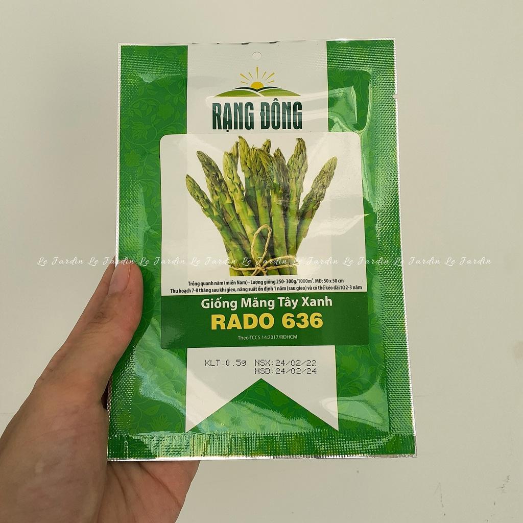 Hạt giống măng tây xanh gói 0,5gr - Dễ trồng