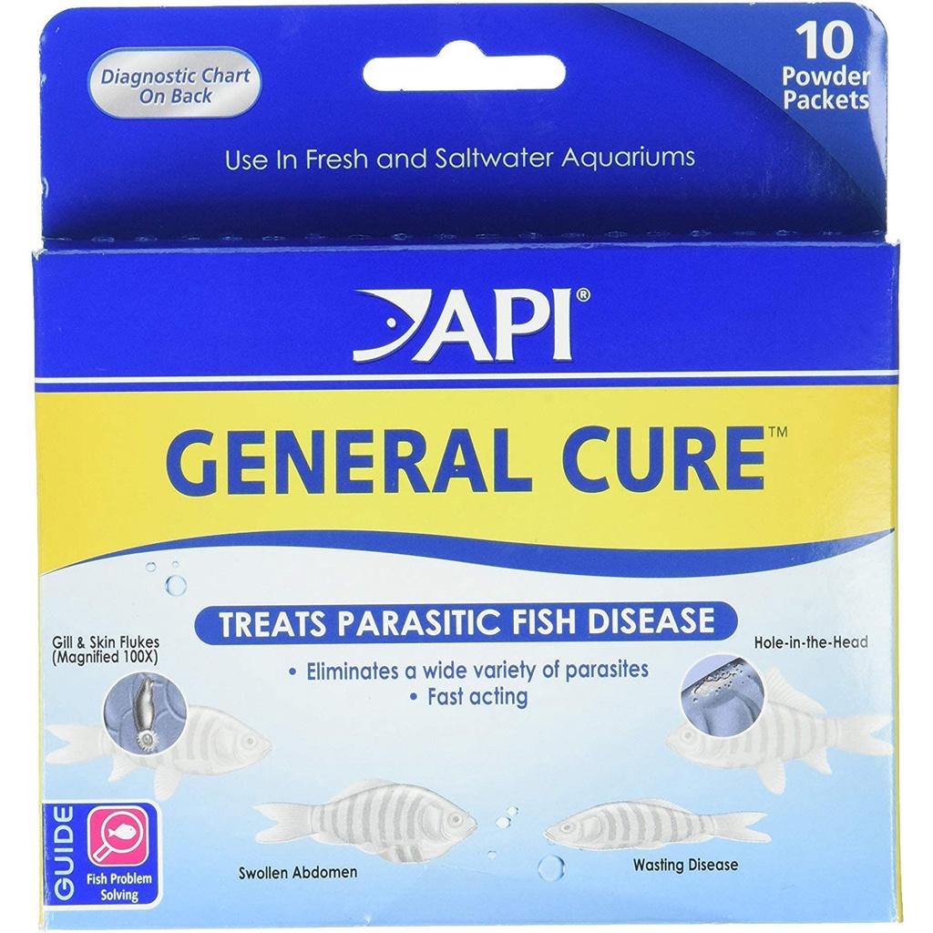 Sản phẩm API GENERAL CURE Trị ký sinh trùng cá cảnh