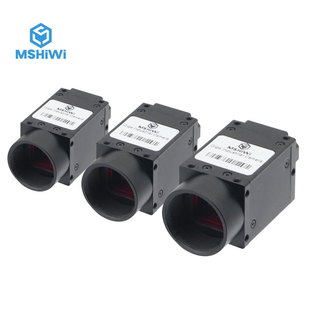 Gige Camera công nghiệp Gigabit Ethernet Machine Vision Camera Màu màn trập C miệng với SDK Windows Linux Demo Python
