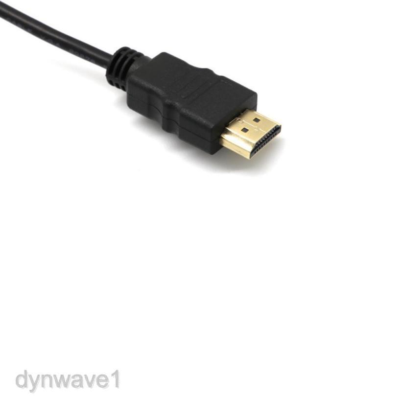 Cáp chuyển đổi HDTV HDMI sang VGA HD-15 Male 15 chân 1080P