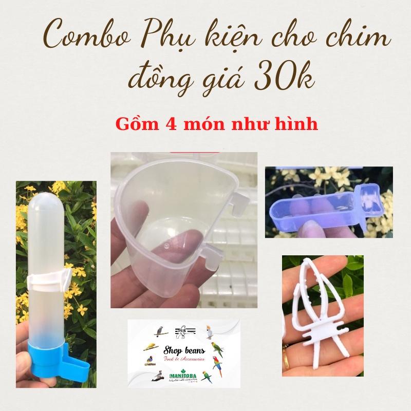 Combo phụ kiện cho chim