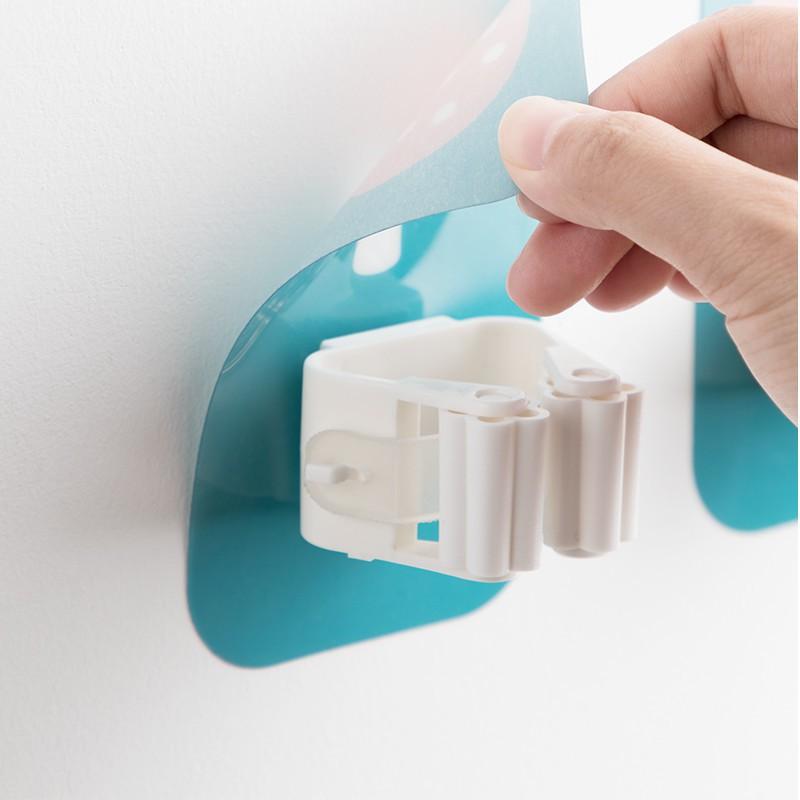 Móc Dán Tường Treo Cây Lau Nhà Chổi Siêu Dính Siêu Chịu Lực In Hình Dễ Thương