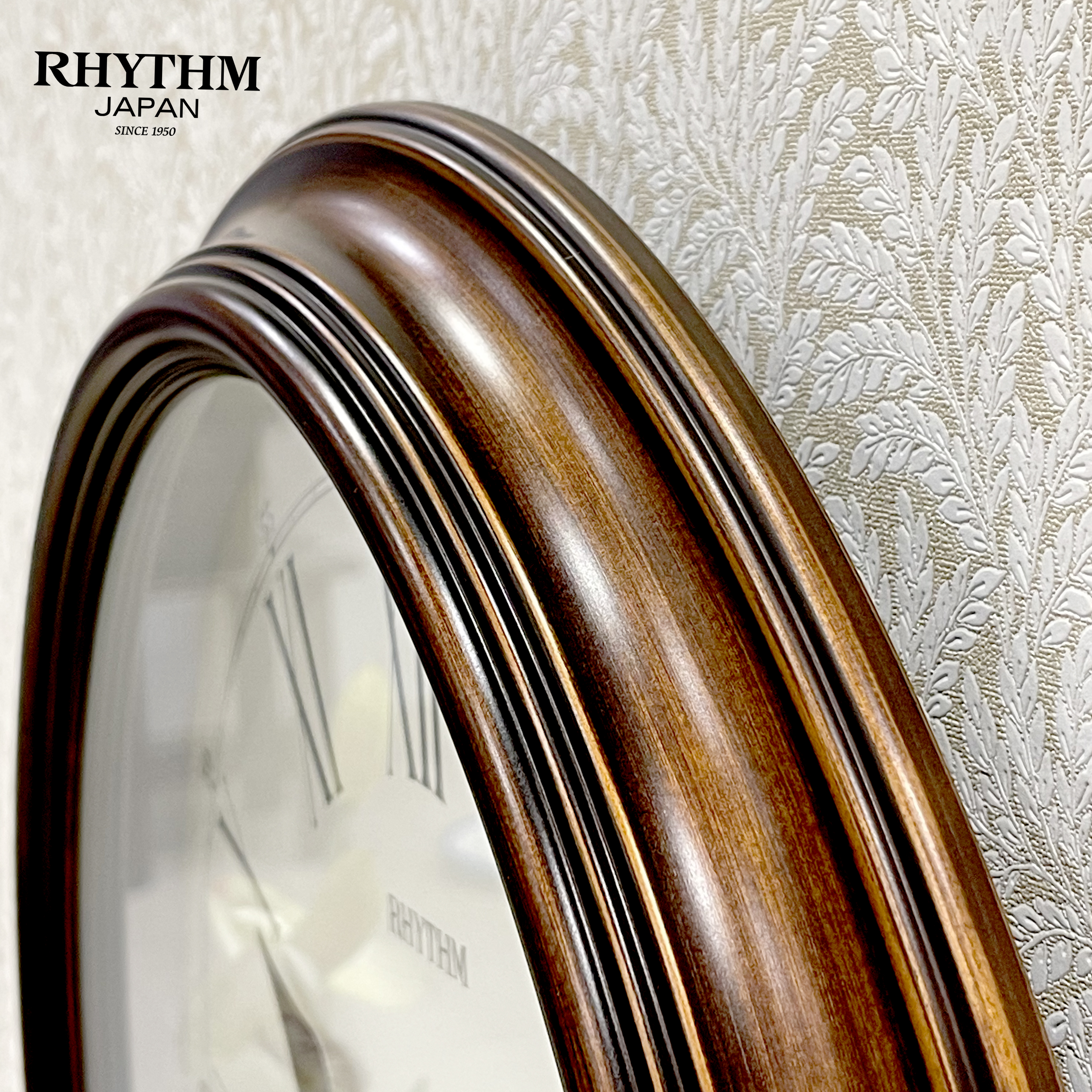 Đồng hồ treo tường hiệu RHYTHM - JAPAN CMG736NR35 (Kích thước 46.5 x 7.0cm)